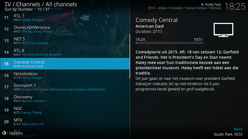 Kodi — screenshot 5